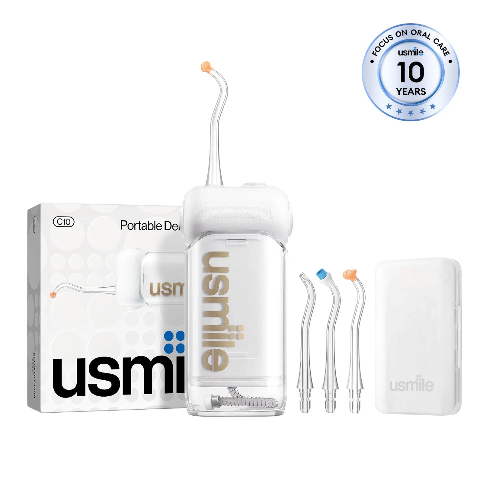 usmile C10 hydropulseur dentaire portable