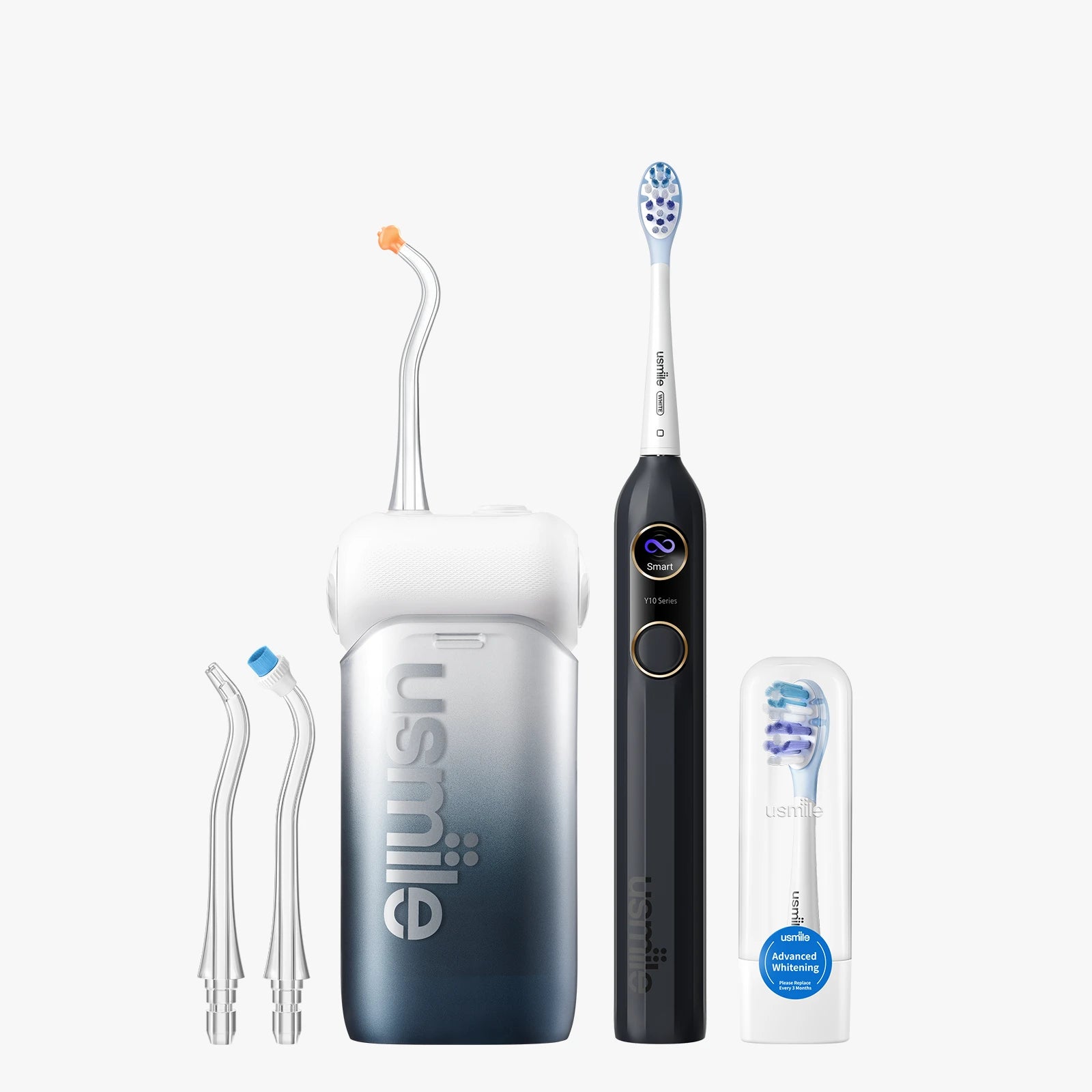 Usmile Y10 brosse à dents électrique x C10 hydropulseur dentaire
