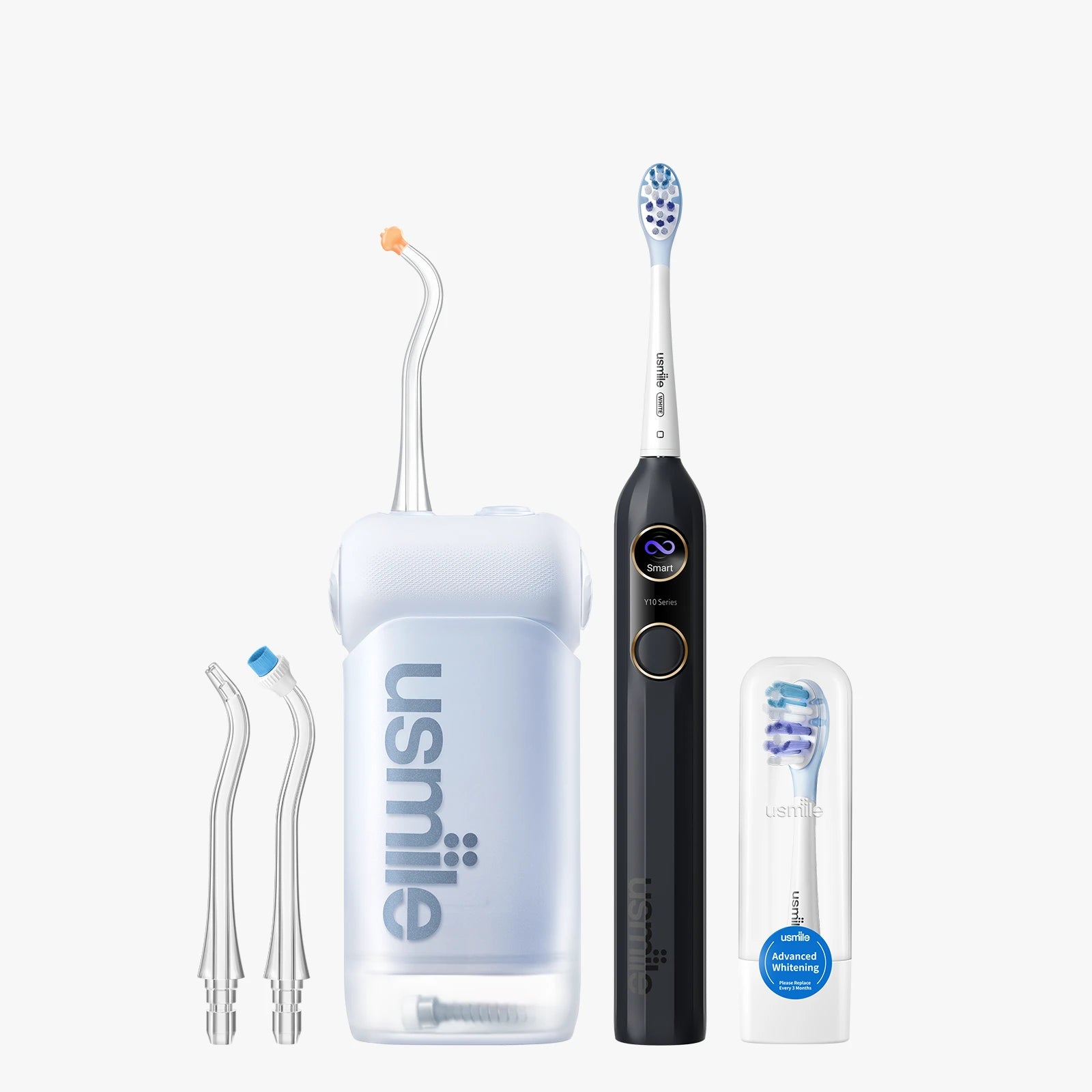 Usmile Y10 brosse à dents électrique x C10 hydropulseur dentaire