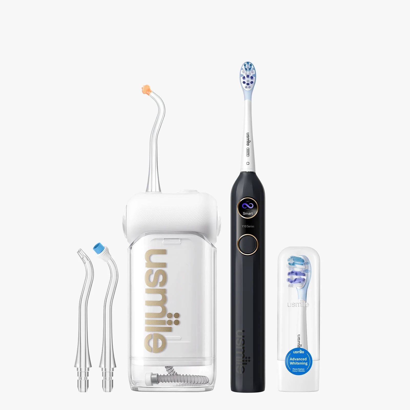 Usmile Y10 brosse à dents électrique x C10 hydropulseur dentaire